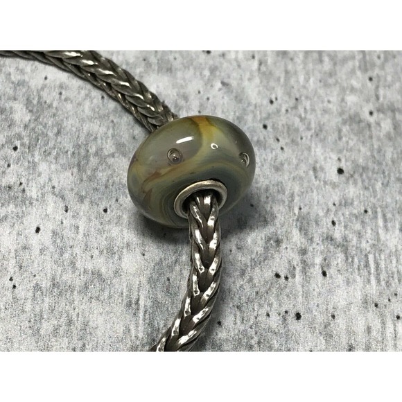 Trollbeads Glass Troll Bead ~ DEEP BUBBLES ~ Retired 2012 - Picture 4 of 4